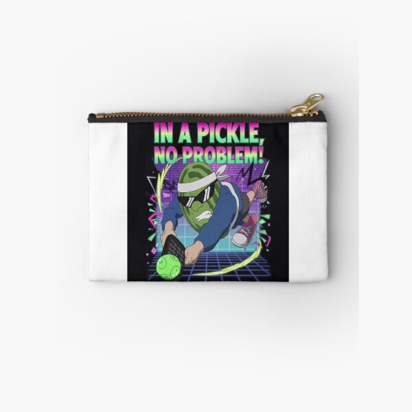 Item preview, Pickleball Player Funny - "90s Pickleball Tee - In a Pickle, No Problem!" designed and sold by stickercuffs.
