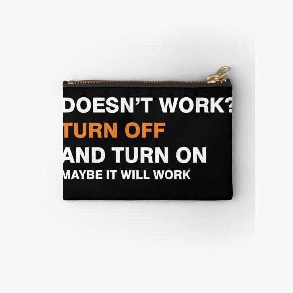 Item preview, Doesn't work? Turn off turm on designed and sold by desinganddecor.