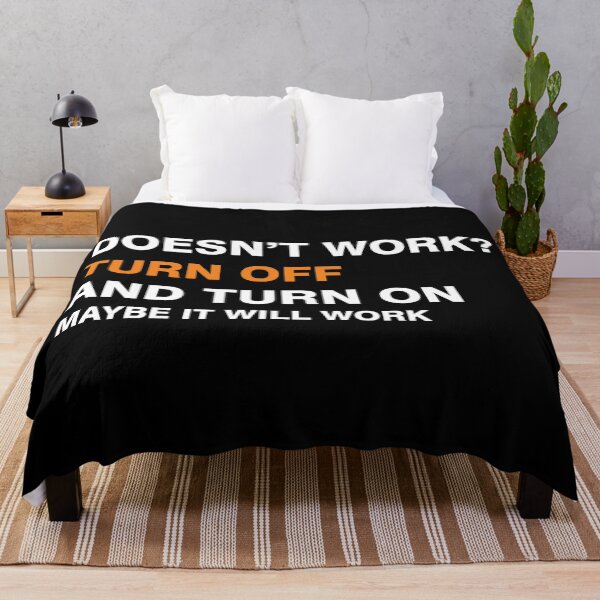 Item preview, Doesn't work? Turn off turm on designed and sold by desinganddecor.