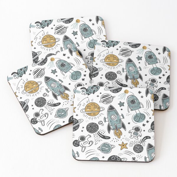 Item preview, Doodle Space Adventure Pattern designed and sold by Furbulous Faces.