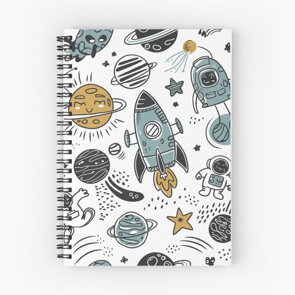 Item preview, Doodle Space Adventure Pattern designed and sold by Furbulous Faces.