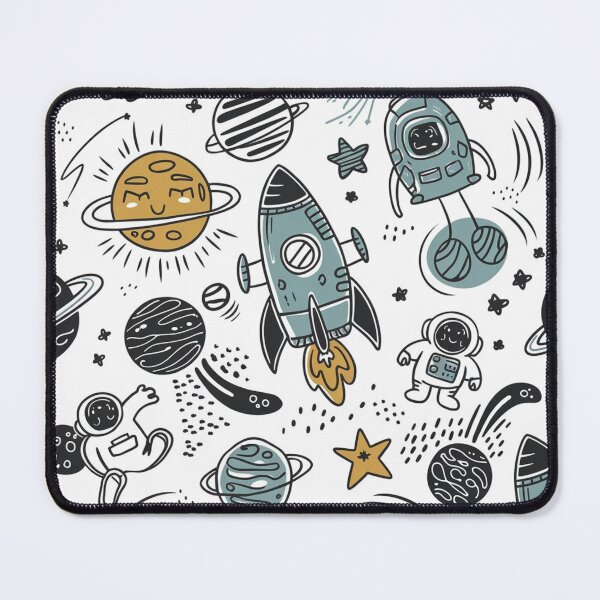 Item preview, Doodle Space Adventure Pattern designed and sold by Furbulous Faces.