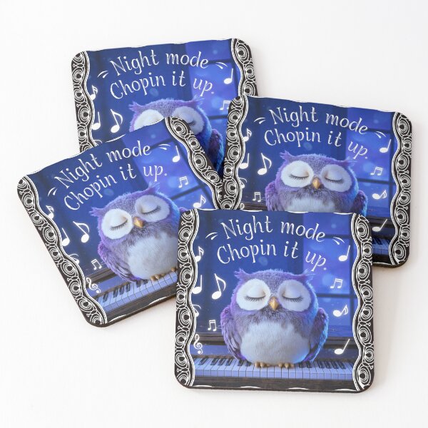 Item preview, Inspired by "Chopin's Nocturne": Night Mode – Chopin It Up. designed and sold by PosiPrints.
