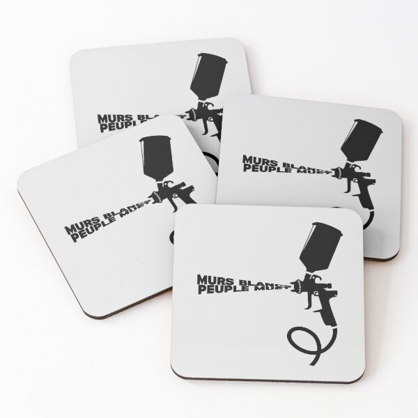 Item preview, White Walls, Mute People - Spray - Black designed and sold by Libertat.