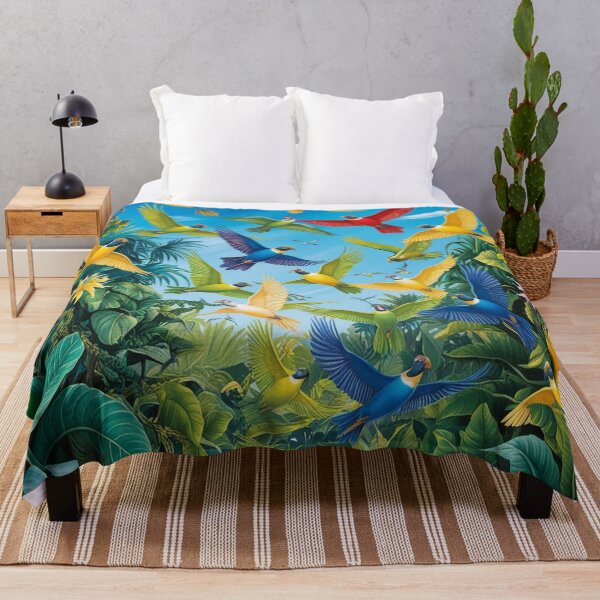 Item preview, Birds in flight Jungle designed and sold by Zeeshankhan1345.