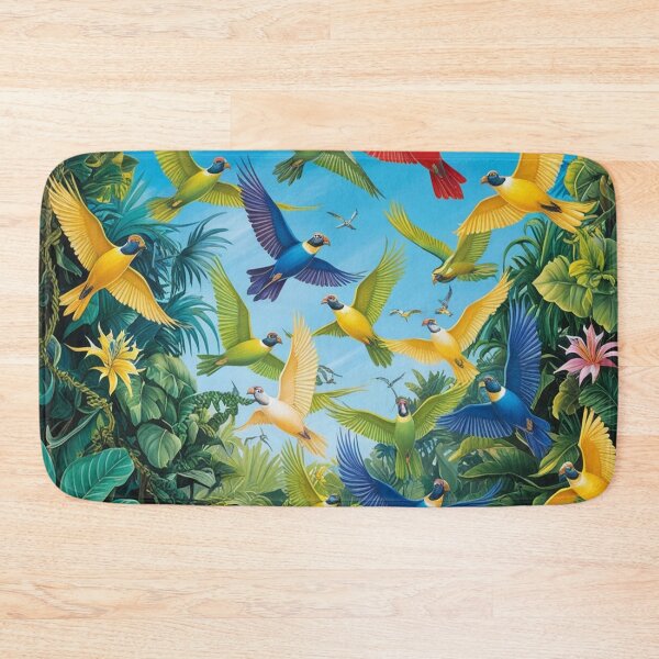 Item preview, Birds in flight Jungle  designed and sold by Zeeshankhan1345.