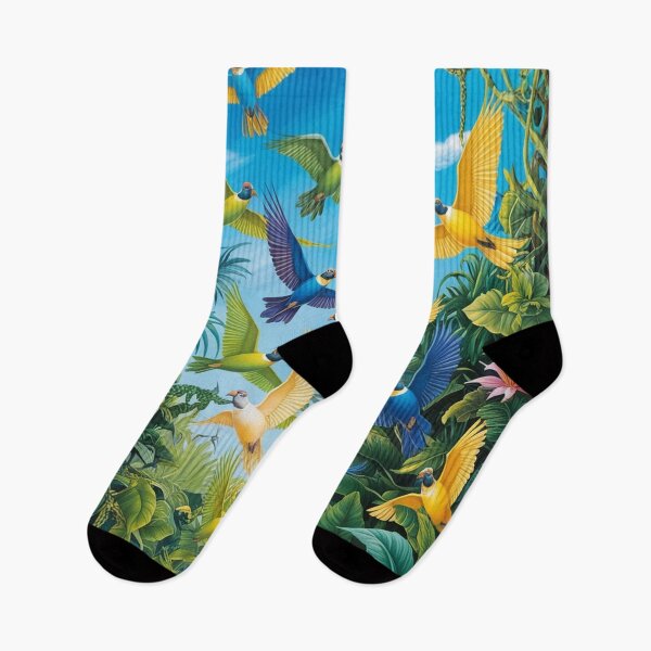 Item preview, Birds in flight Jungle  designed and sold by Zeeshankhan1345.