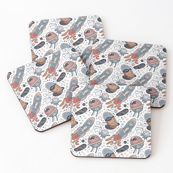 Item preview, Whimsical Space Explorers Pattern designed and sold by Furbulous Faces.