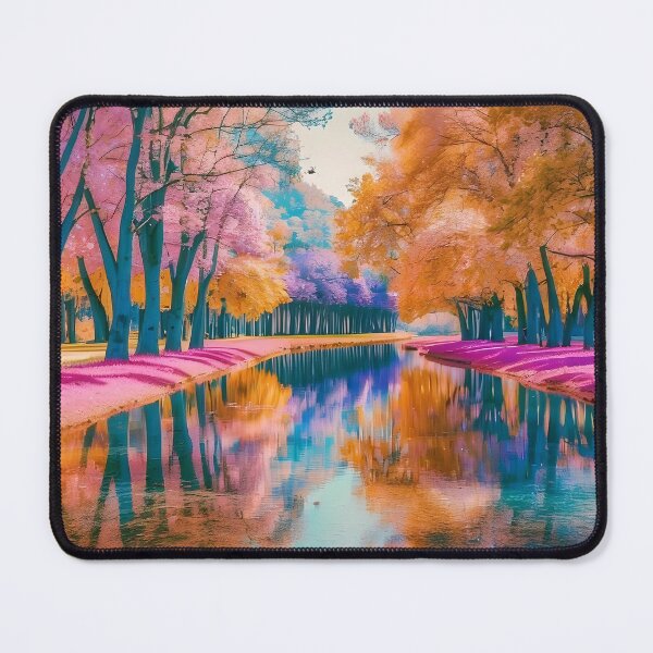 Item preview, Tranquil Purple and Blue Reflections designed and sold by scarabeeonline.