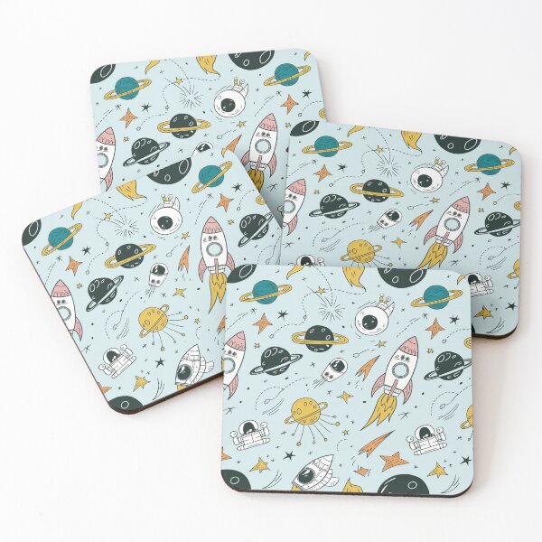 Item preview, Outer Space Doodle Pattern designed and sold by Furbulous Faces.