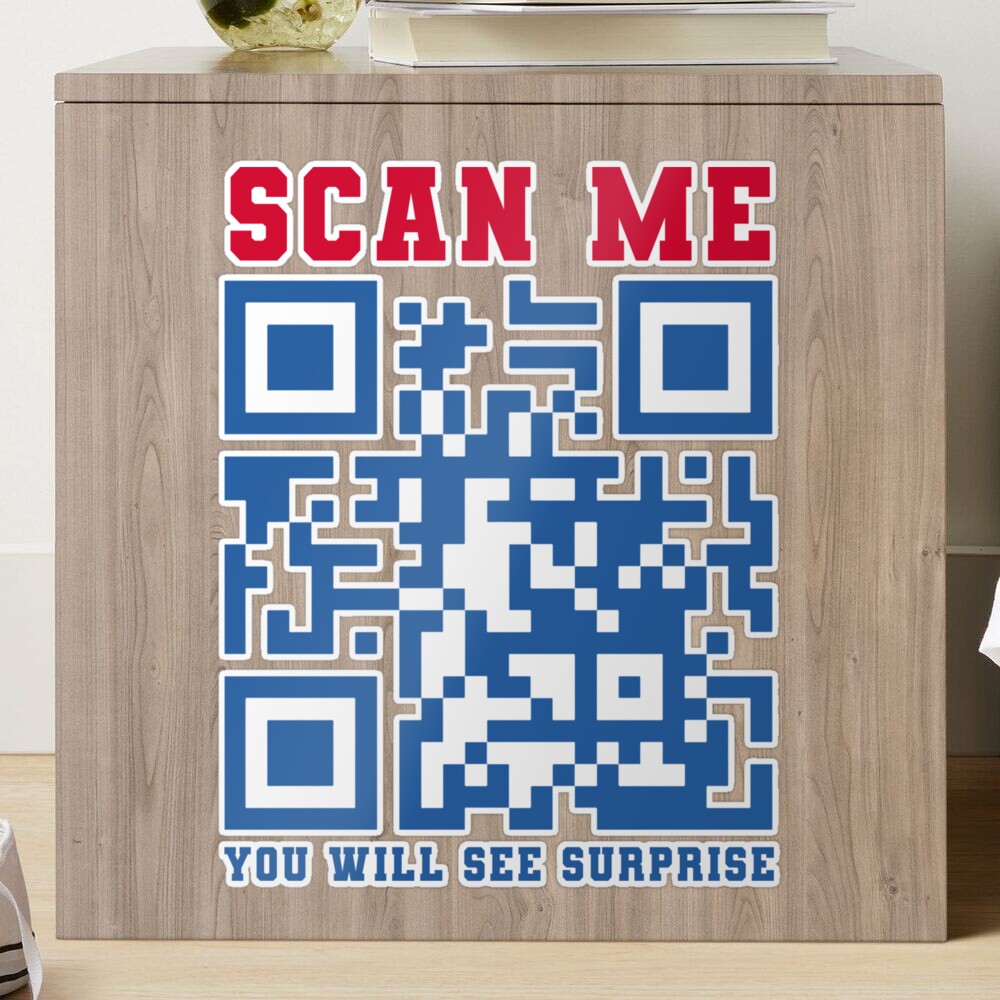 middle-finger-qr-code-funny-sticker-for-sale-by-vintagearttee-redbubble