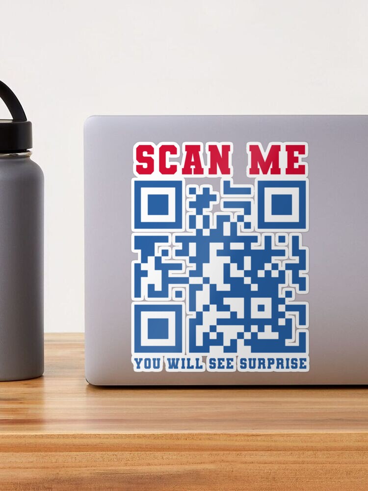 Middle Finger QR Code Funny