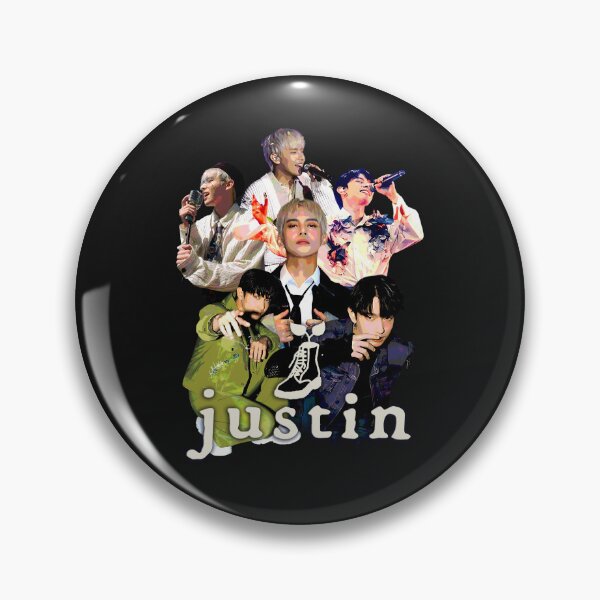 Item preview, SB19 Justin Posterized in 6 color merch for fans designed and sold by RedInkLab.