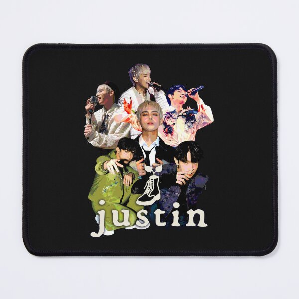 Item preview, SB19 Justin Posterized in 6 color merch for fans designed and sold by RedInkLab.