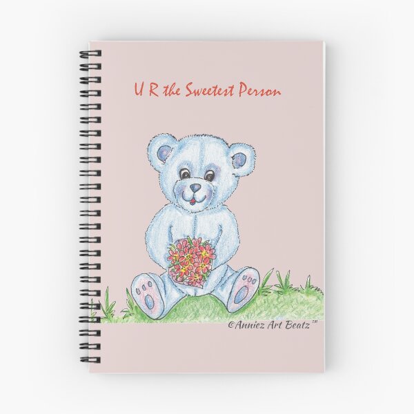 Item preview, Blue Teddy Bear designed and sold by annieartbeatz.