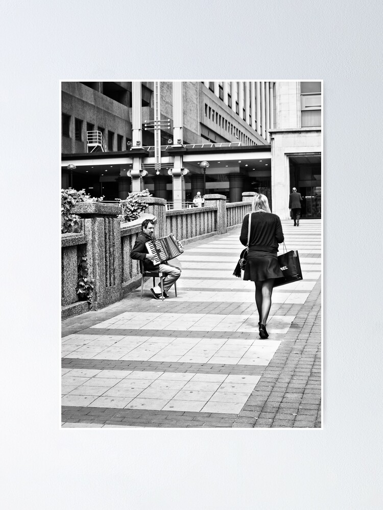 Alternate view of Shopping Begging Poster