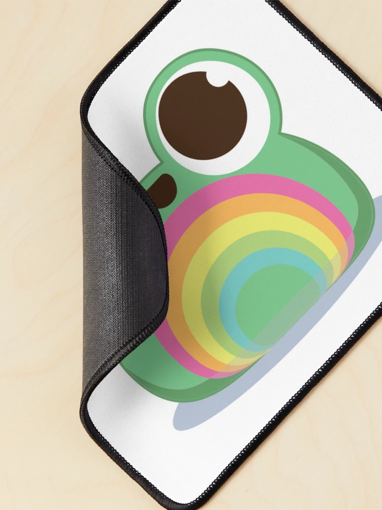 Thumbnail 2 of 5, Mouse Pad, Rainbow Ribbit designed and sold by Rookie-Designs.