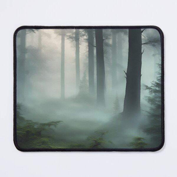 Item preview, Mysterious Forest in the Fog, funny, forest, gifts, you, designed and sold by Ewelina Niemiec.