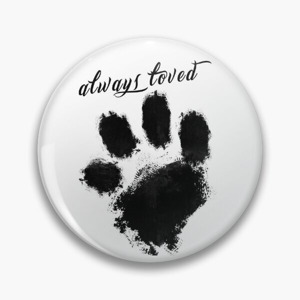 Item preview, always loved pawprint designed and sold by XNatty18.