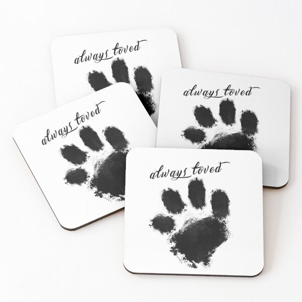Item preview, always loved pawprint designed and sold by XNatty18.