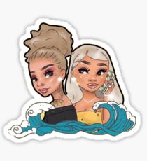 ICY GRL BAE MIX Sticker