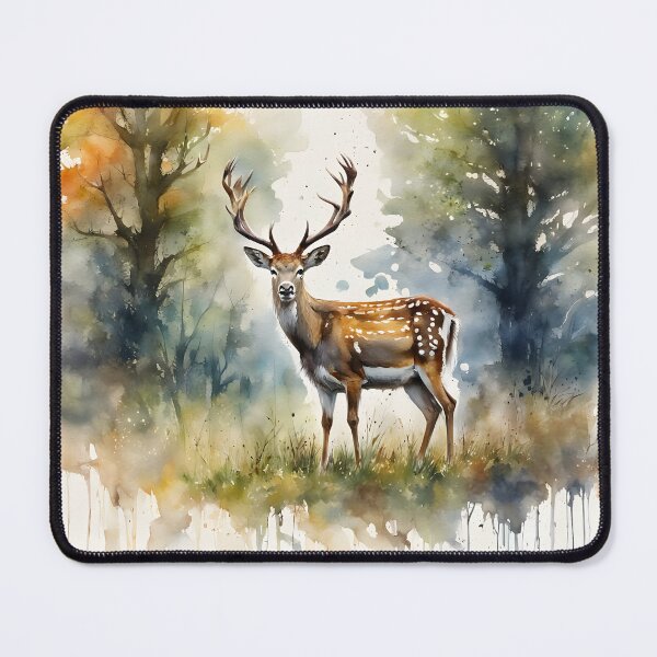 Item preview, Fallow Deer in The Countryside - British Wildlife designed and sold by Country-Artist.