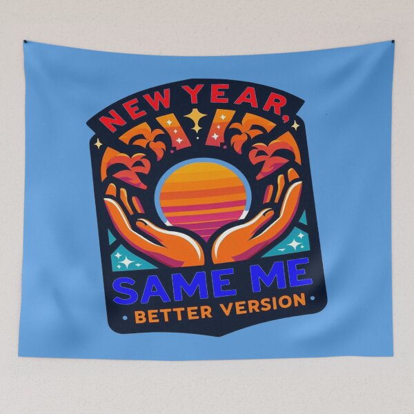 Item preview, New Year Same Me Better Version designed and sold by HappyLifeStore6.