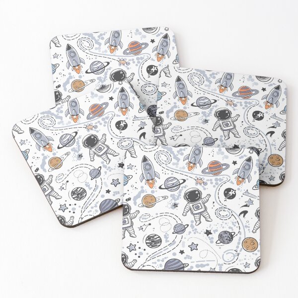 Item preview, Whimsical Space Explorers Pattern designed and sold by Furbulous Faces.