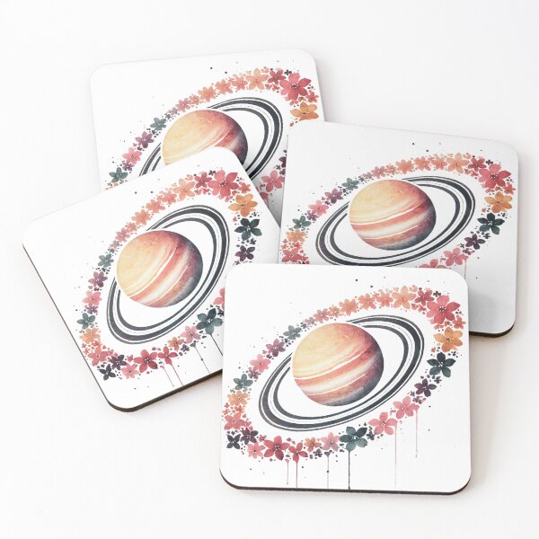 Item preview, Flowered Saturn designed and sold by Yemimendez.