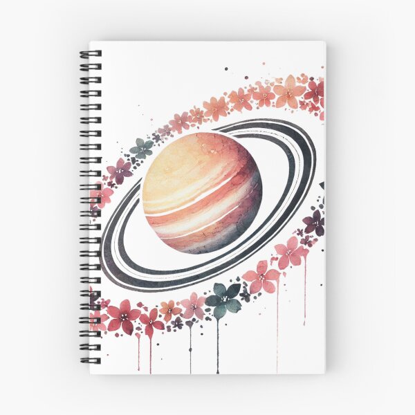 Item preview, Flowered Saturn designed and sold by Yemimendez.