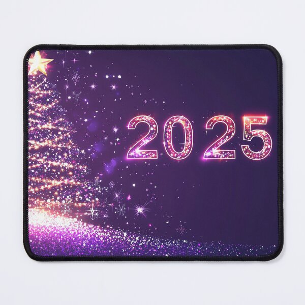 Item preview, Christmas tree adorned with sparkling decorations, 2025 amidst a magical backdrop designed and sold by zirconp.