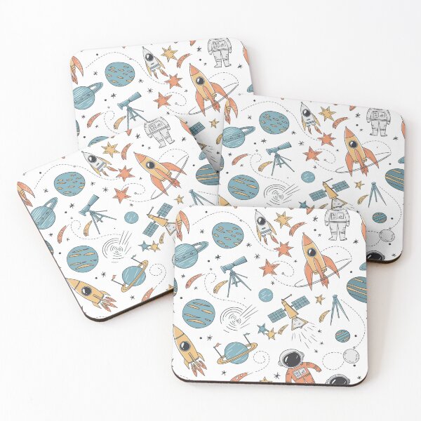 Item preview, Outer Space Doodle Pattern designed and sold by Furbulous Faces.