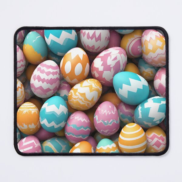 Item preview, Springtime Colorful Eggs, gifts, funny, pink, blue,  designed and sold by Ewelina  Niemiec.