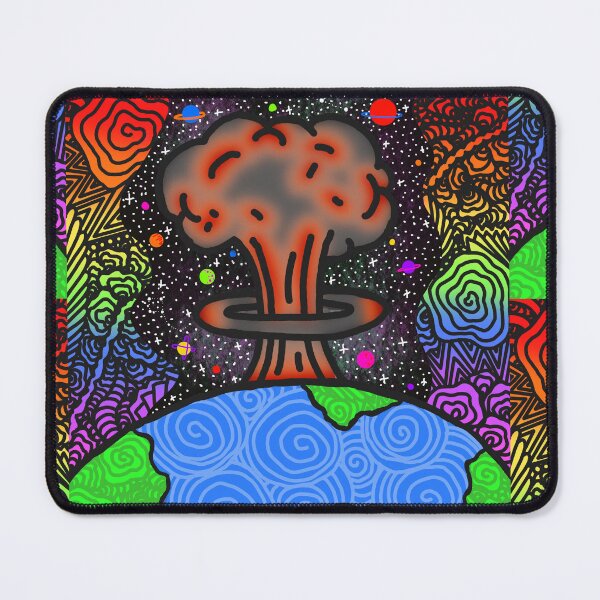 Item preview, End of the world print digital designed and sold by TripLikeWeDo.