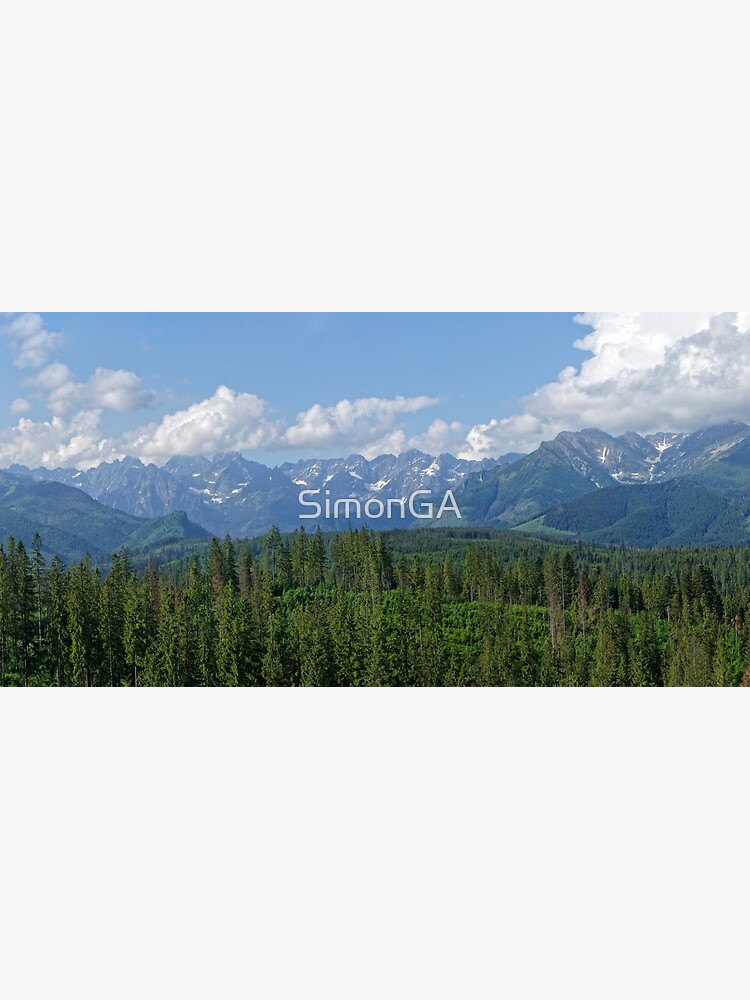 Thumbnail 7 of 7, Framed Art Print, View of the High Tatras, Rysy - Polish Tatras -Poland designed and sold by SimonGA.