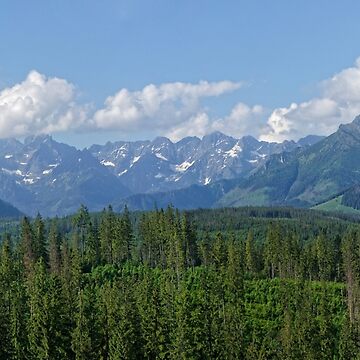 Artwork thumbnail, View of the High Tatras, Rysy - Polish Tatras -Poland by SimonSW