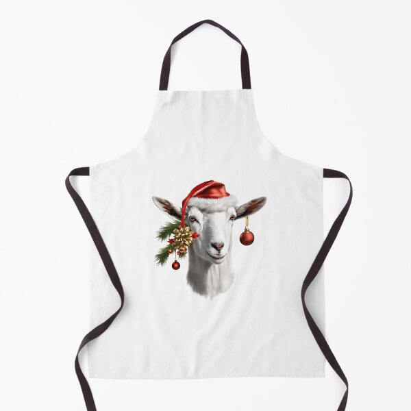 Item preview, Christmas Sheep Portrait, funny, gifts, xmas, merry, time, red, gold, green,  designed and sold by Ewelina  Niemiec.