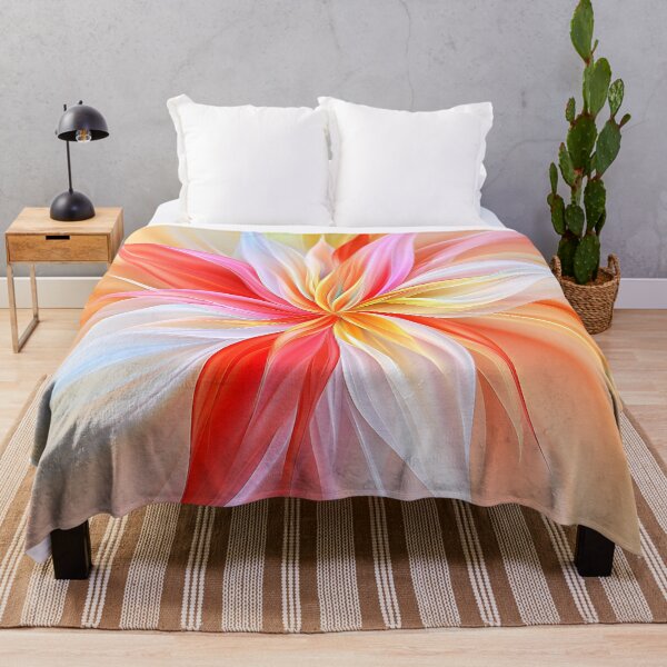 Item preview, Pastel Gradient Floral Abstract Digital Art Design designed and sold by GoldenTealArts.