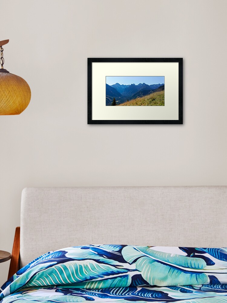 Thumbnail 2 of 7, Framed Art Print, Rusinowa Polana - High Tatras - Poland designed and sold by SimonGA.