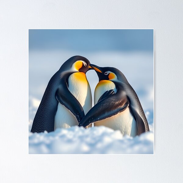 Item preview, Penguin couple #4 designed and sold by EMCGallery.
