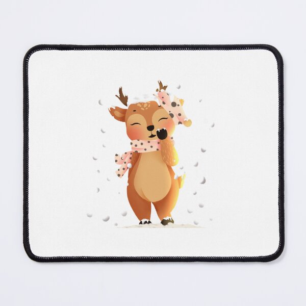 Item preview, Snowy Reindeer Coziness, funny gifts, t-shirt, mugs designed and sold by Ewelina  Niemiec.