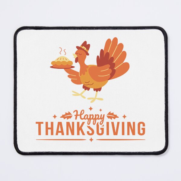 Item preview, Running Turkey with Thanksgiving Pie, funny, gifts, designed and sold by Ewelina Niemiec.