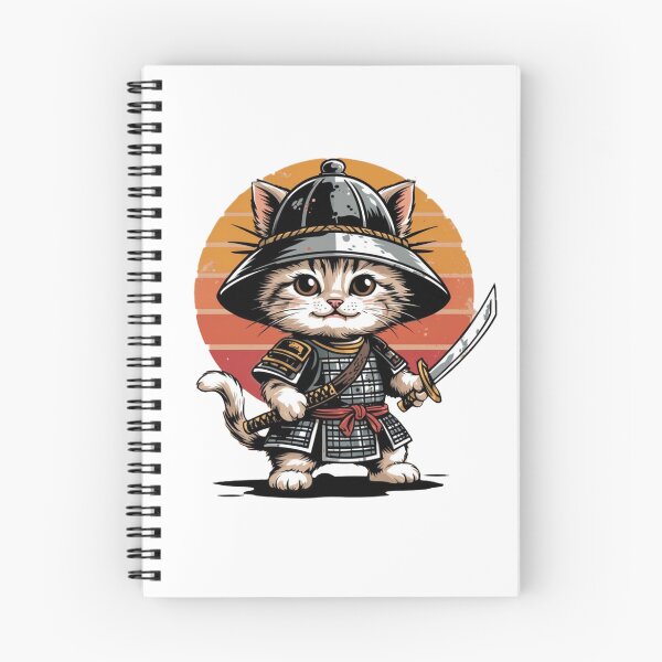 Item preview, Cute Samurai Cat designed and sold by CuteopiaGallery.