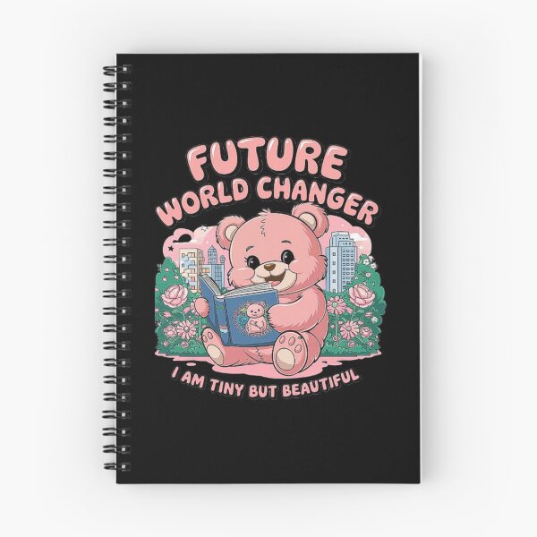Item preview, Cute Pink Bear Reading Book Design - Future World Changer designed and sold by love3617.