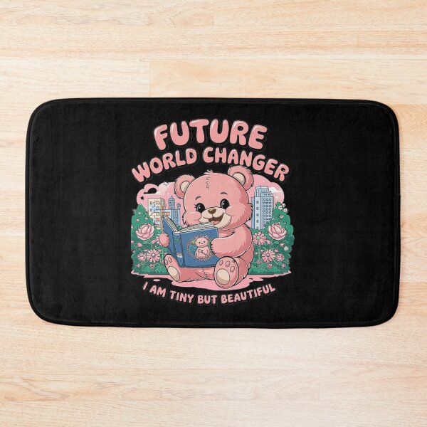Item preview, Cute Pink Bear Reading Book Design - Future World Changer designed and sold by love3617.