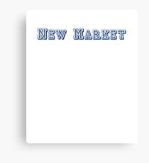 New Market Canvas Print