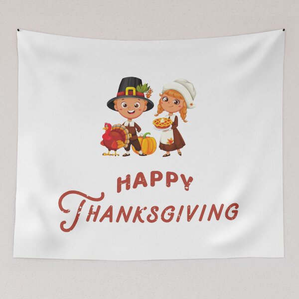 Item preview, Thanksgiving with Kids, Turkey, Pumpkin, and Homemade Pie, funny,gifts, t-shirt, stickers, designed and sold by Ewelina  Niemiec.