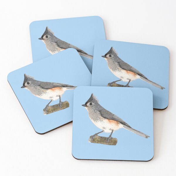 Item preview, Tufted Titmouse Color Design  designed and sold by designsasstultd.