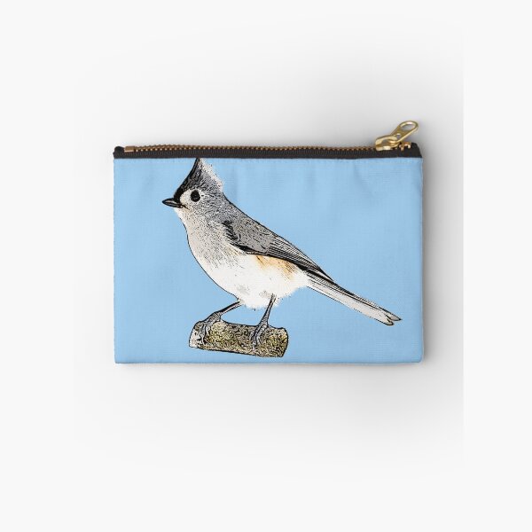 Item preview, Tufted Titmouse Black Alternate Design  designed and sold by designsasstultd.