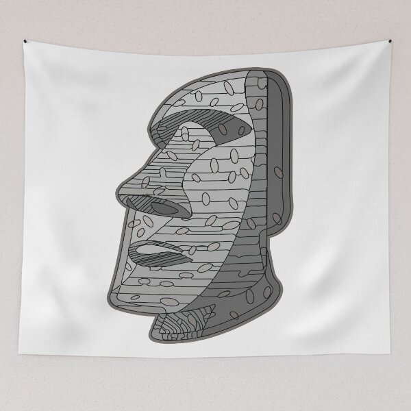 Item preview, Moai Emoji Meme designed and sold by agusterus.